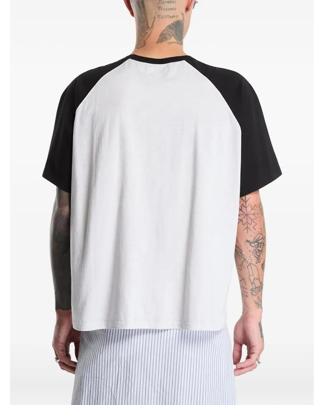 Rhude White Logo-Detail T-Shirt for men