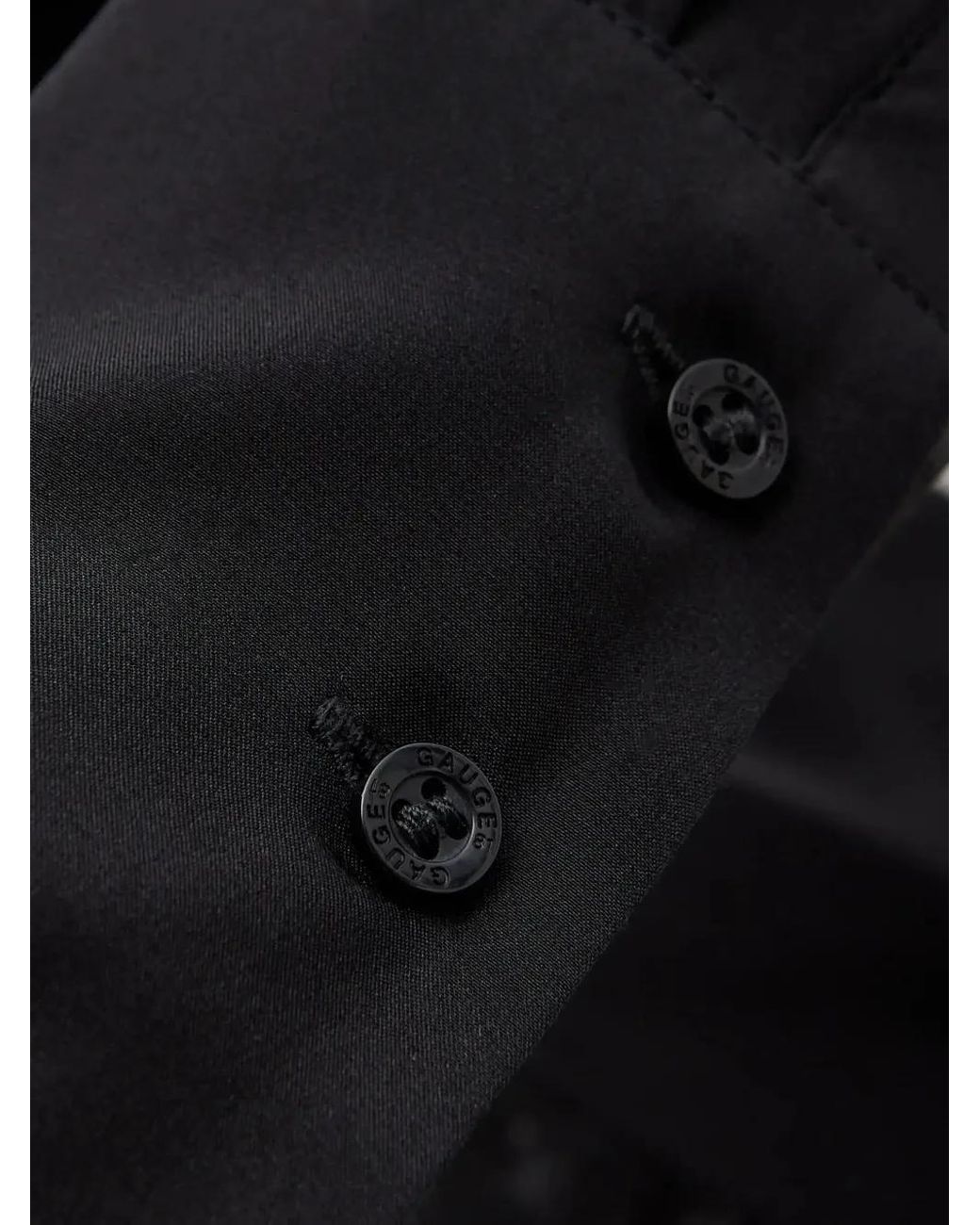 GAUGE81 Black Gewickeltes Sabinas Hemd