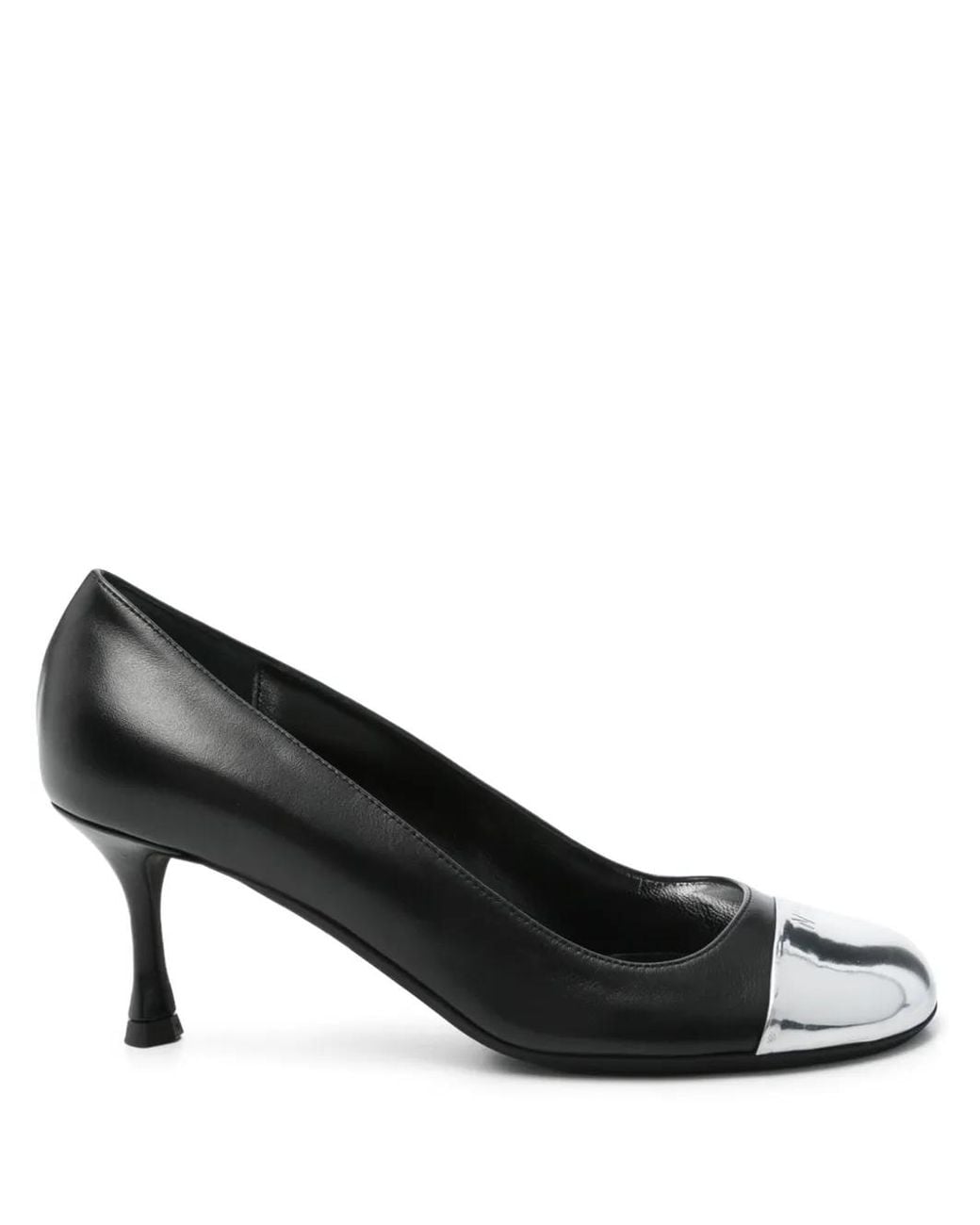 N°21 Black Leather Pumps