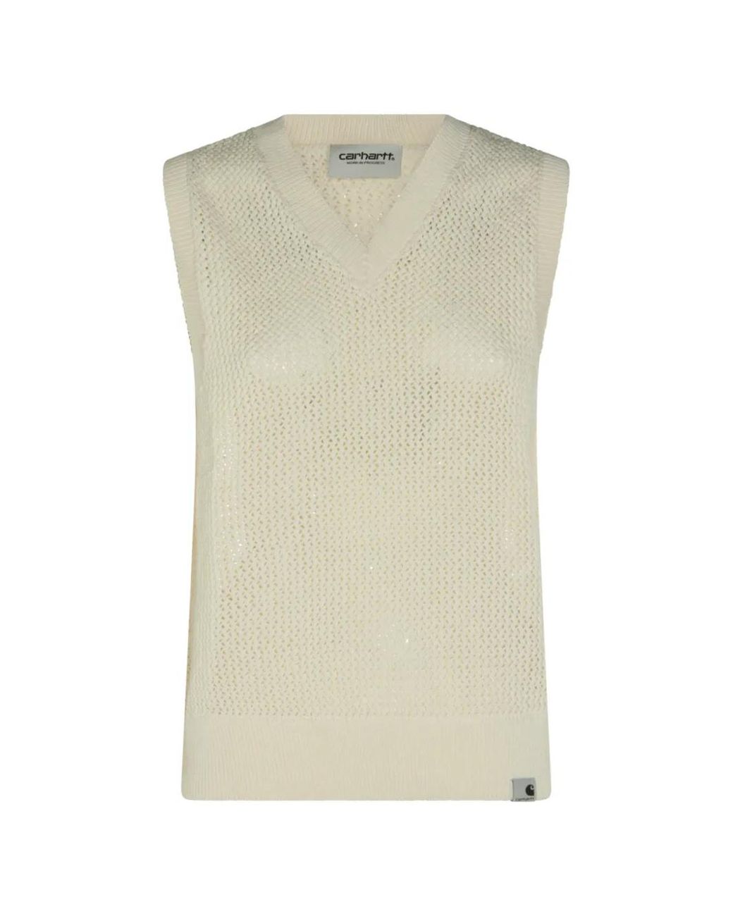 Carhartt Natural Stockton Vest Sweater