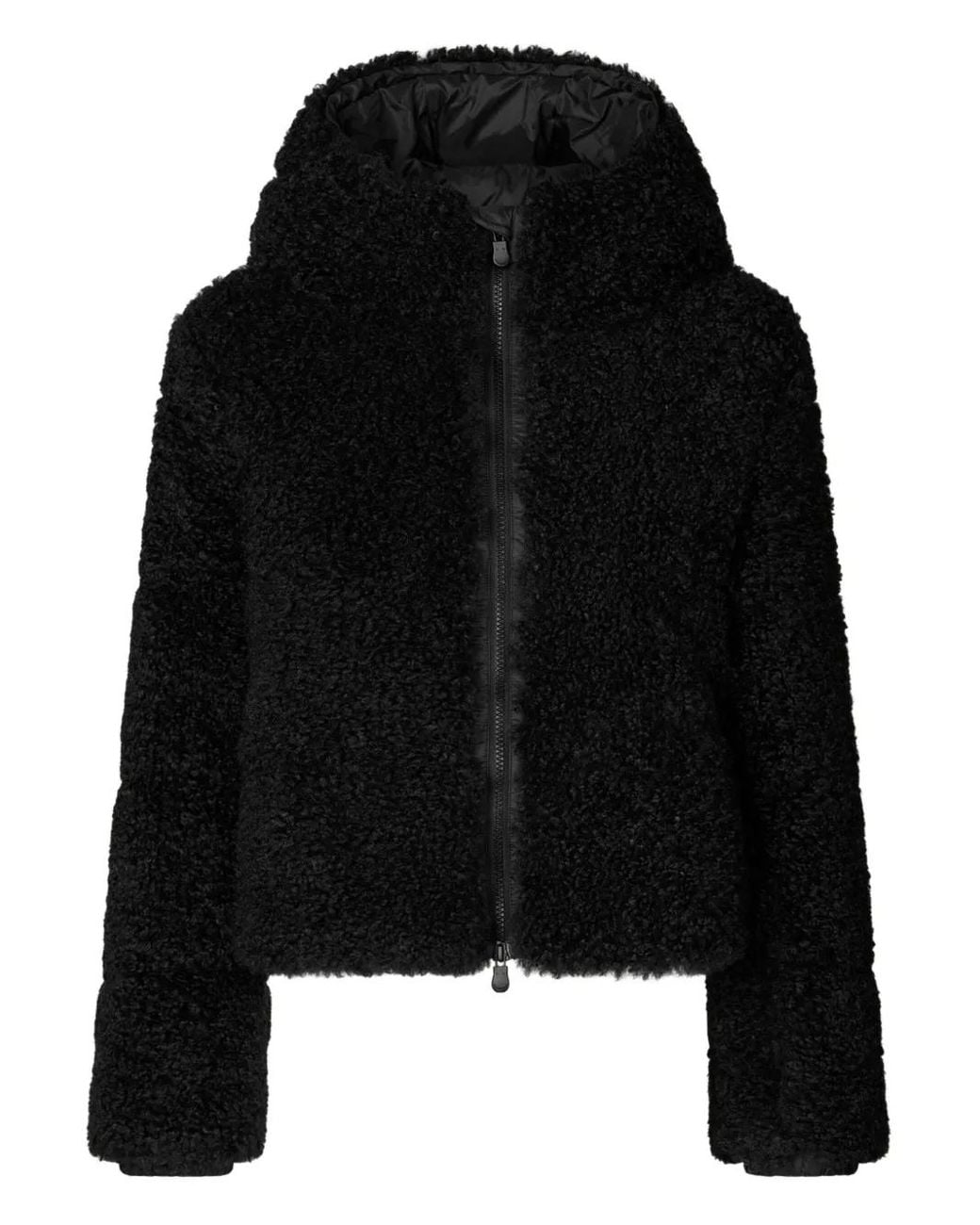 Save The Duck Black Kennie Hooded Jacket