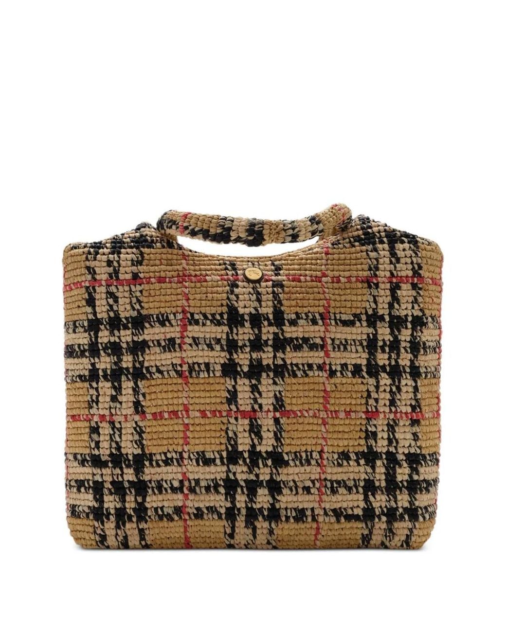 Burberry Brown Small Margate Tote