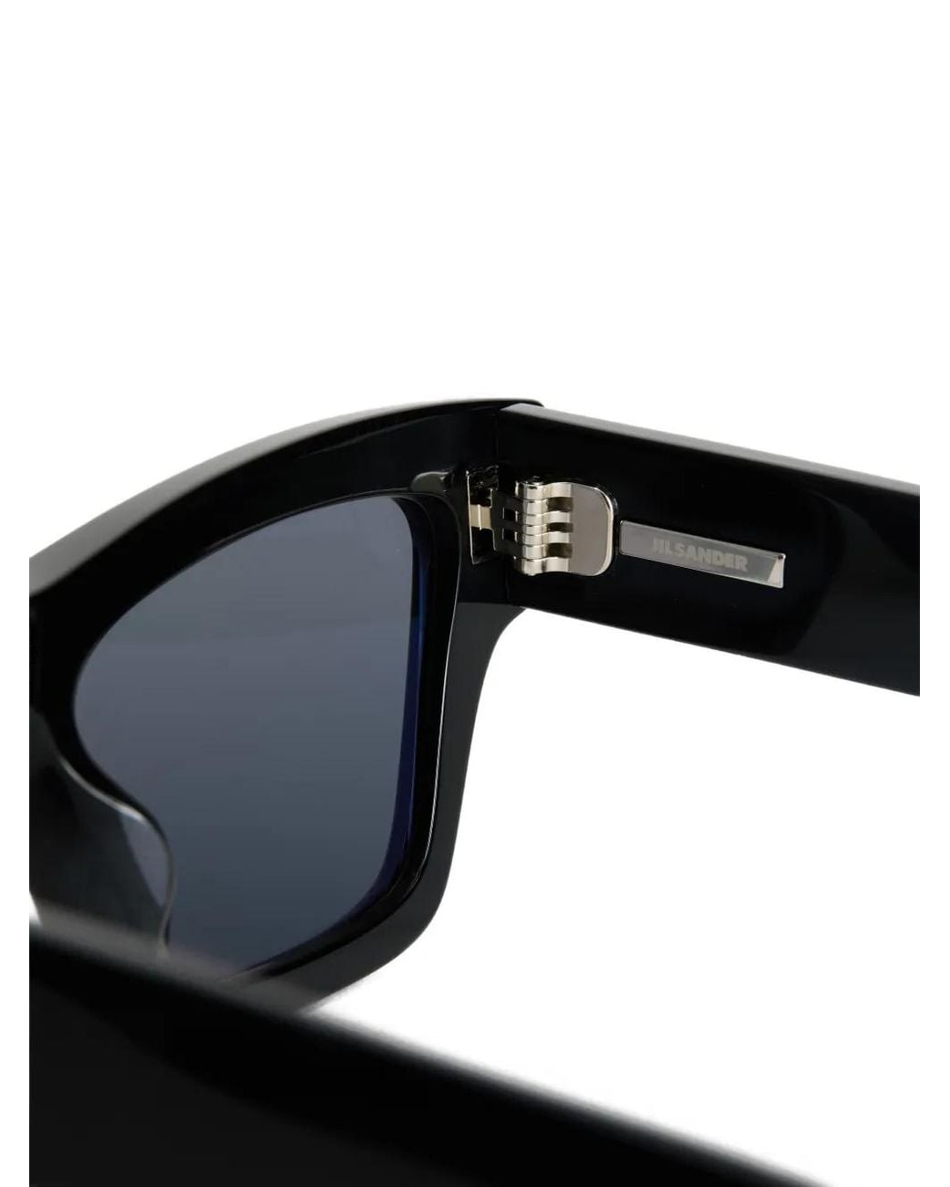 Jil Sander Black Cat-Eye Frame Sunglasses