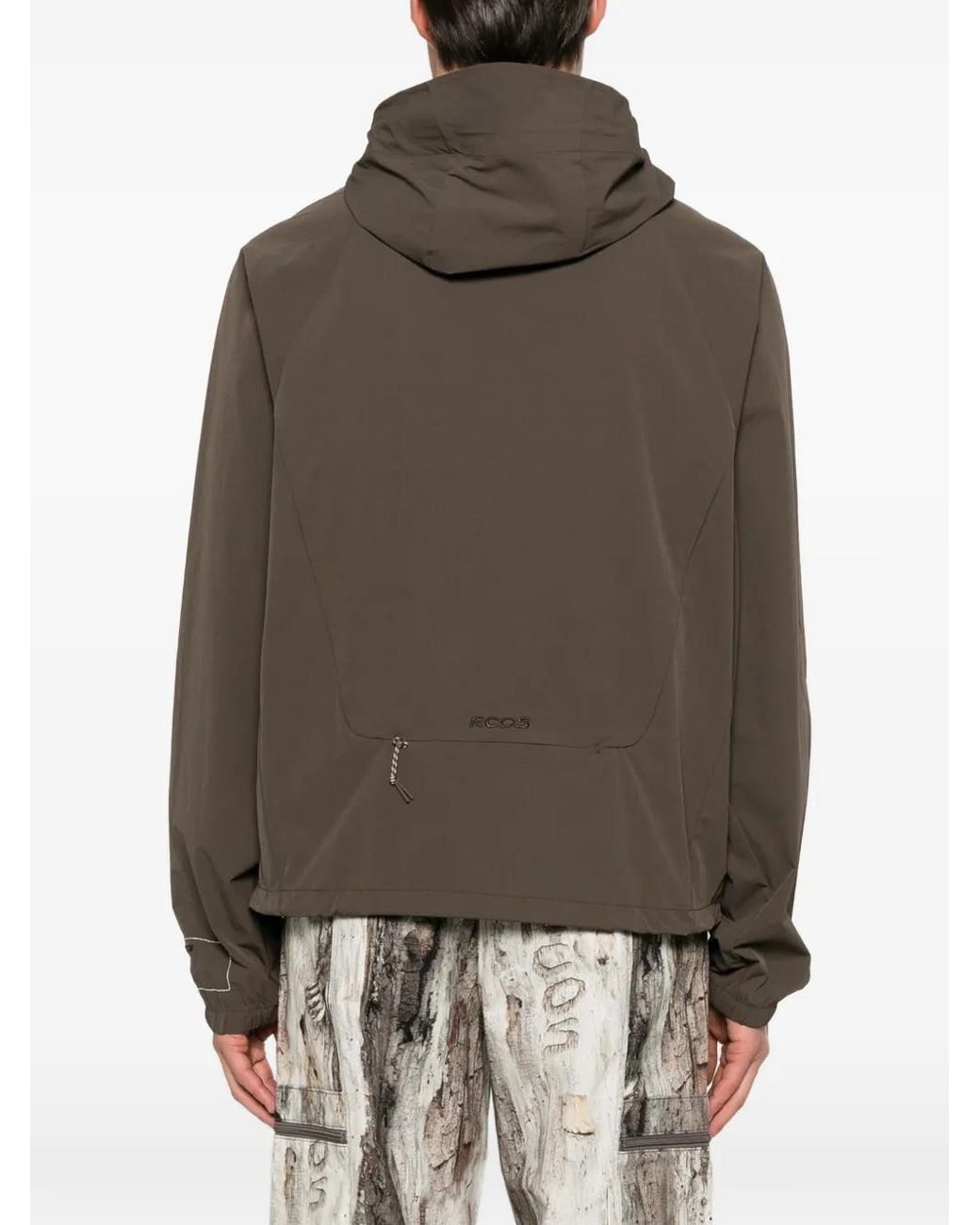 RC Outdoor Supply Brown Reyes Hooded Jacket for men