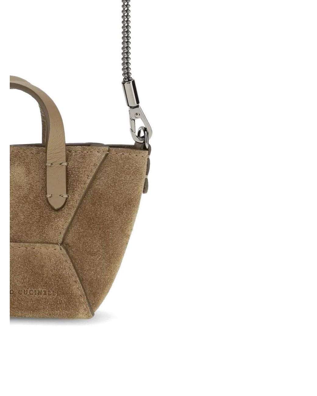 Brunello Cucinelli Brown Bc Duo Micro Bag