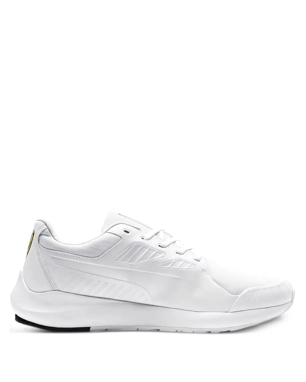 PUMA White X Scuderia Ferrari Lace-Up Sneakers