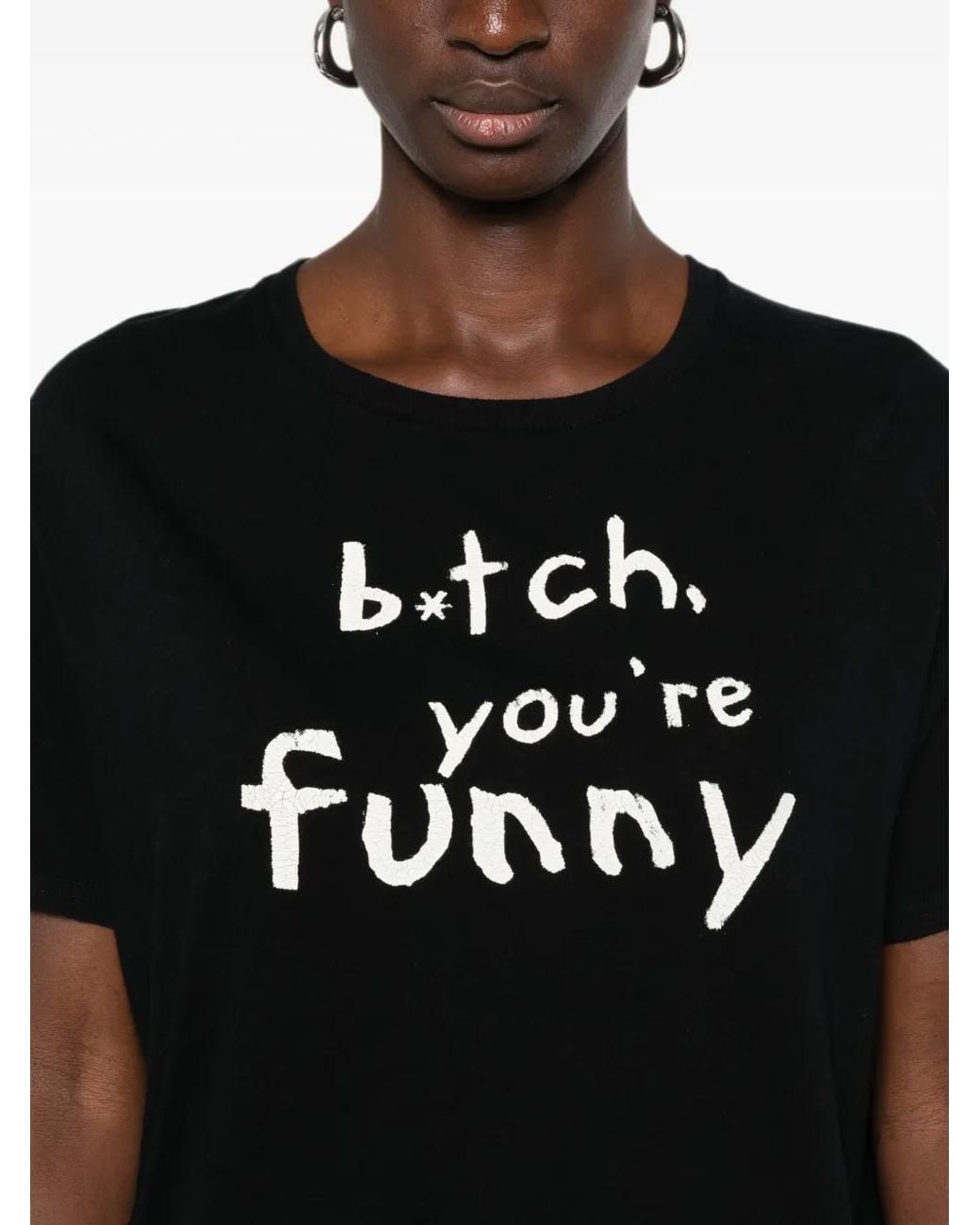 R13 Black You'Re Funny Boy T-Shirt