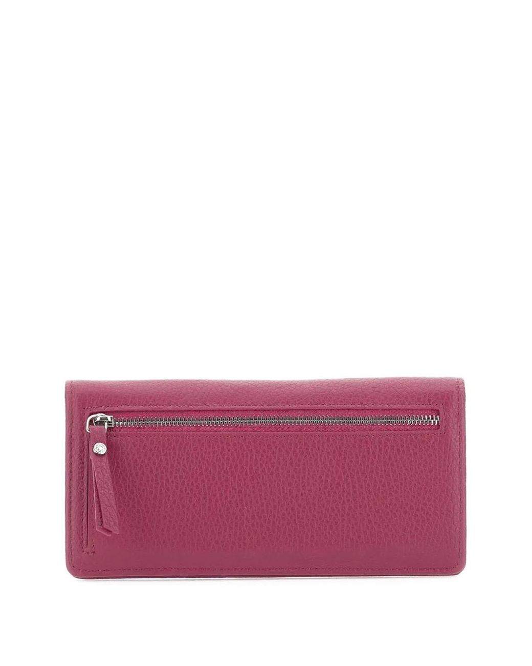 Gianni Chiarini Purple Grained-Leather Wallet