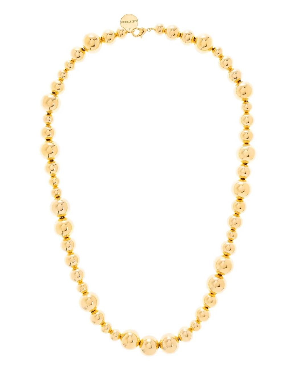 LIE STUDIO Metallic Elly Beaded Necklace