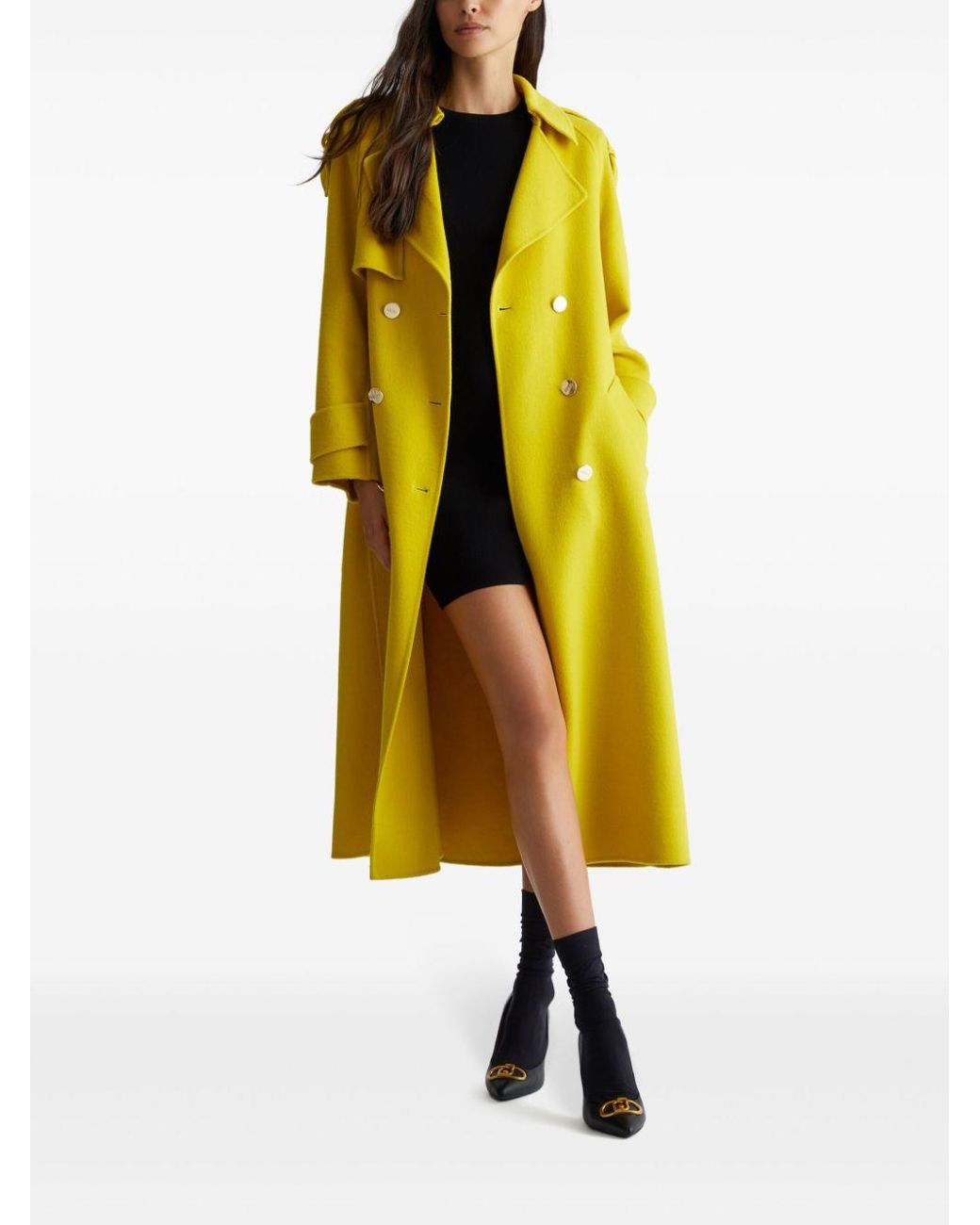 トレンチコート LIU JO DOUBLE BREASTED TRENCH WITH BELT LIU JO double-breasted Belted Trench Coat | Brown | FARFETCH