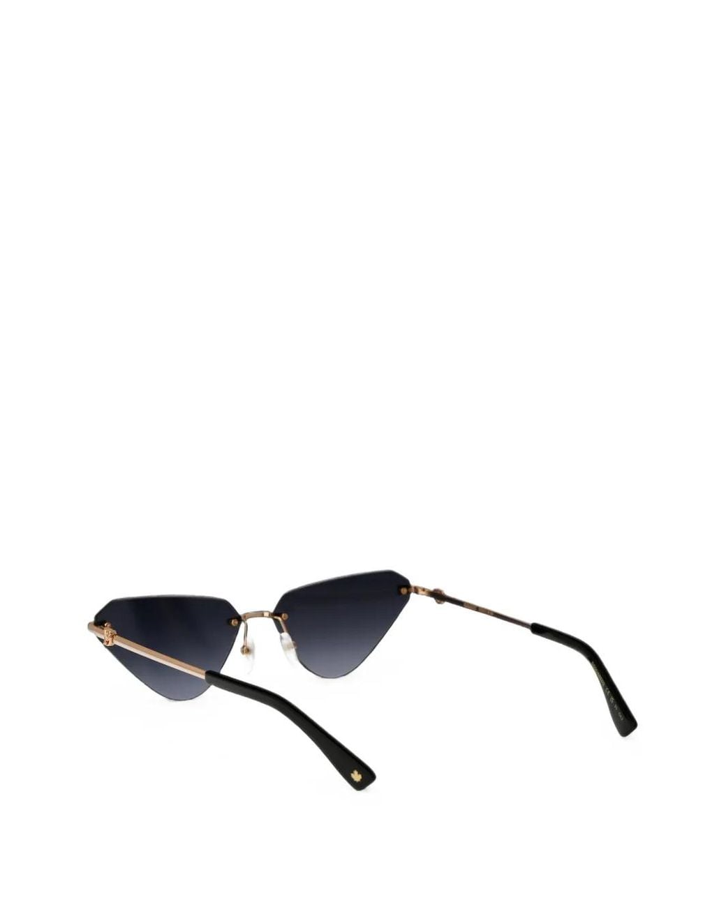DSquared² Blue Geometric-Frame Sunglasses