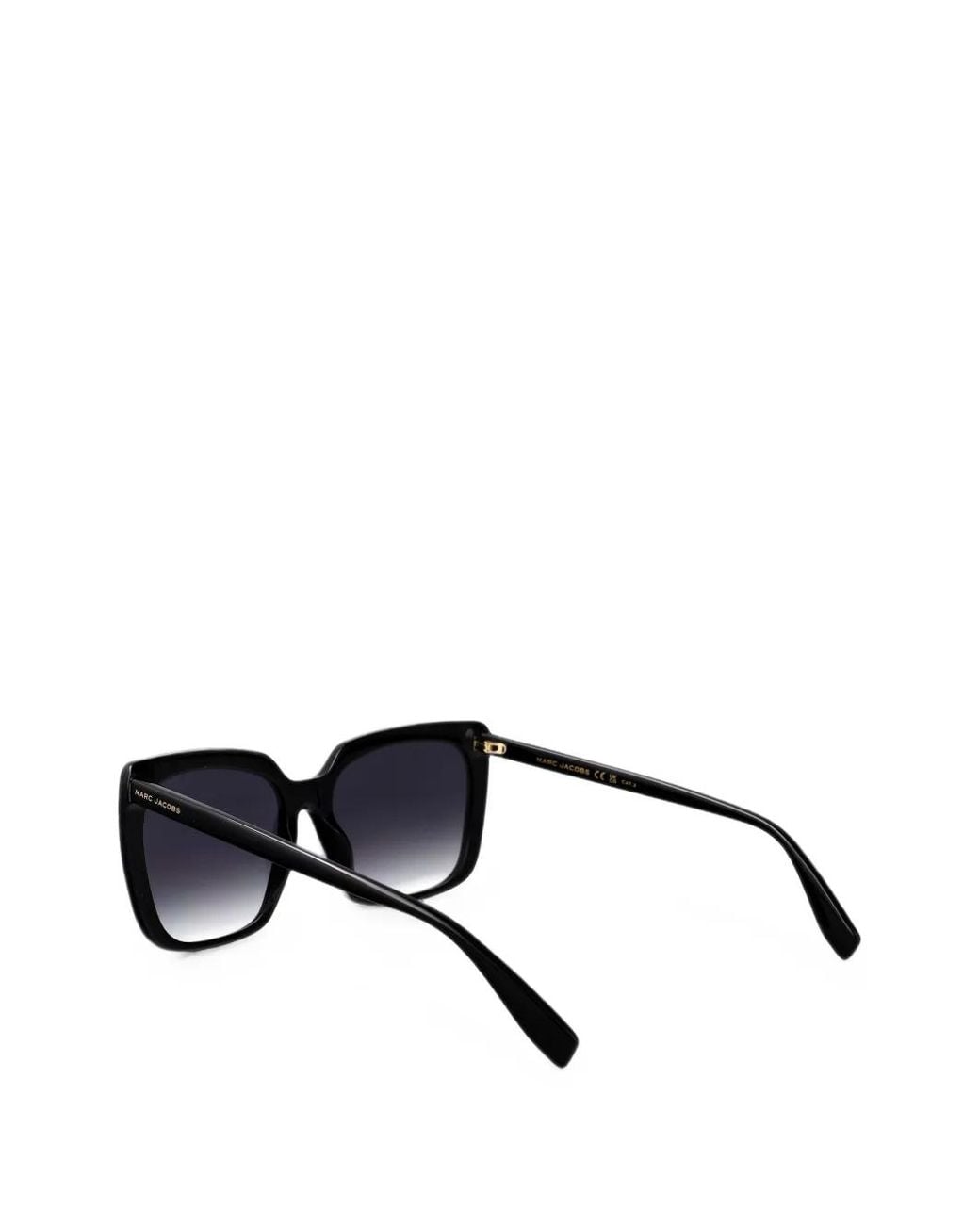Marc Jacobs Black Square-Frame Sunglasses
