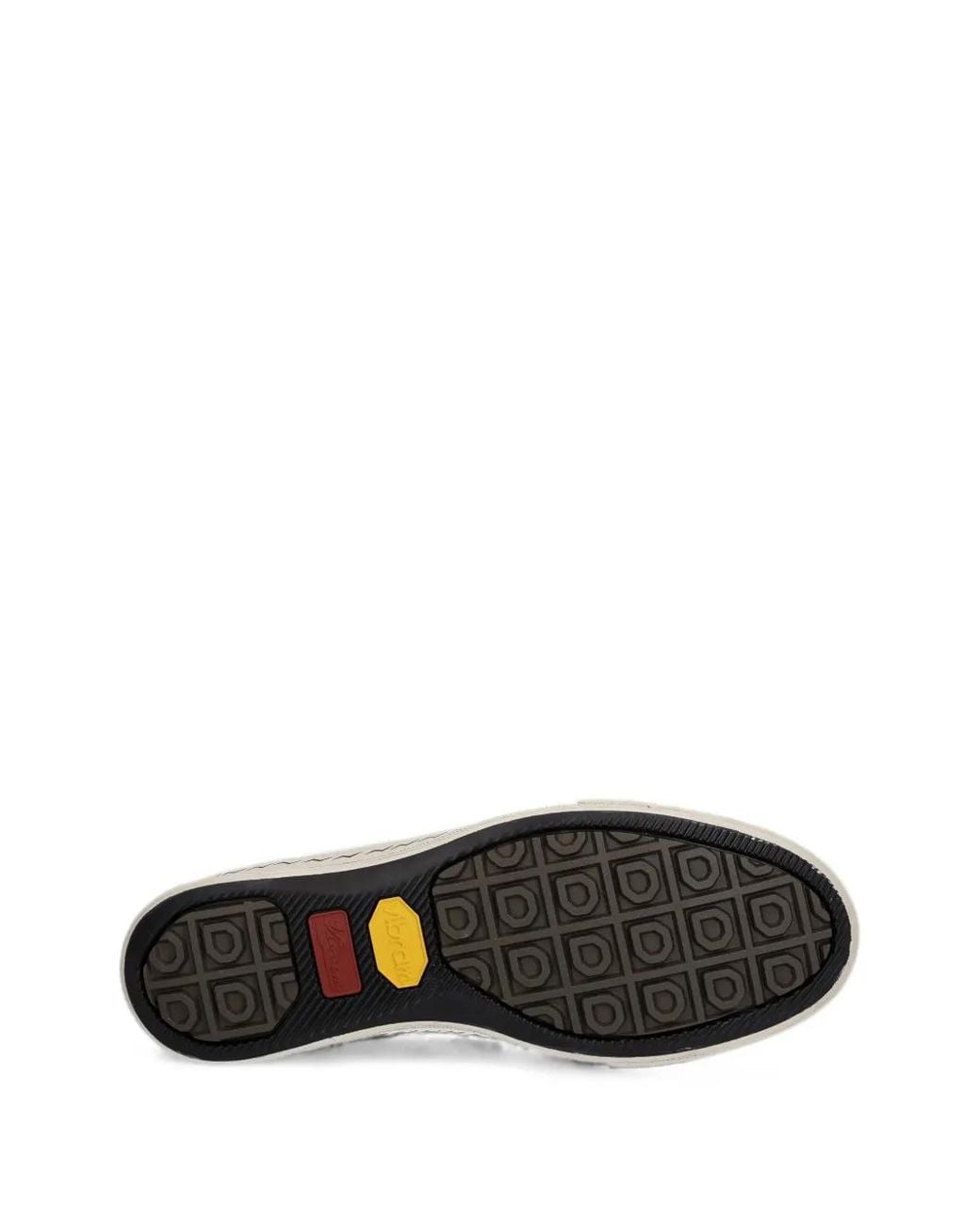 Visvim Black Logo-Patch Low-Top Sneakers for men