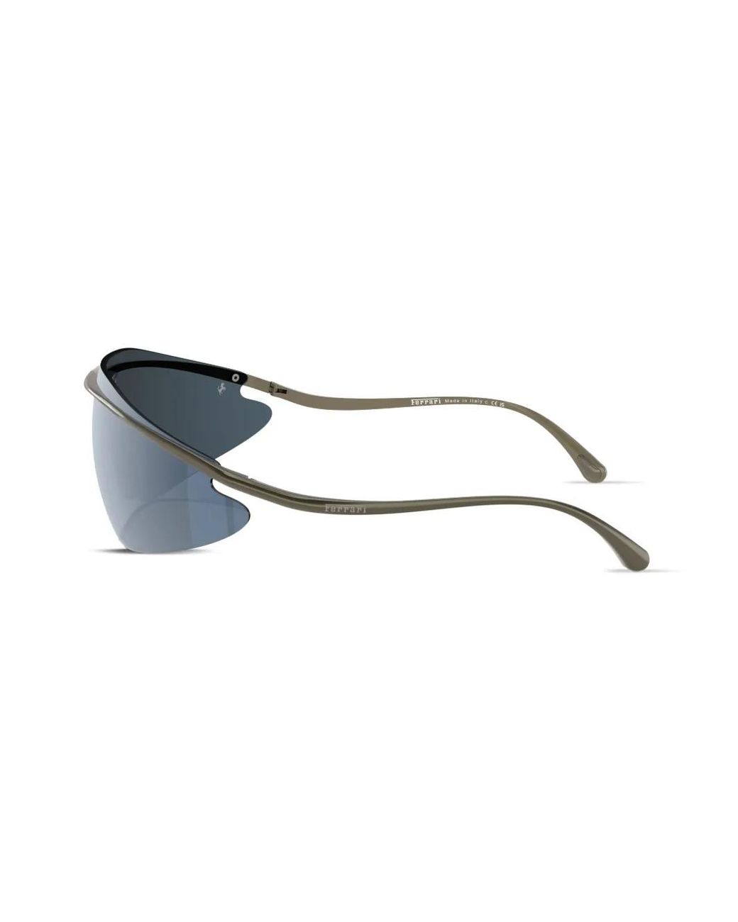 Ferrari Blue Oversize-Frame Sunglasses