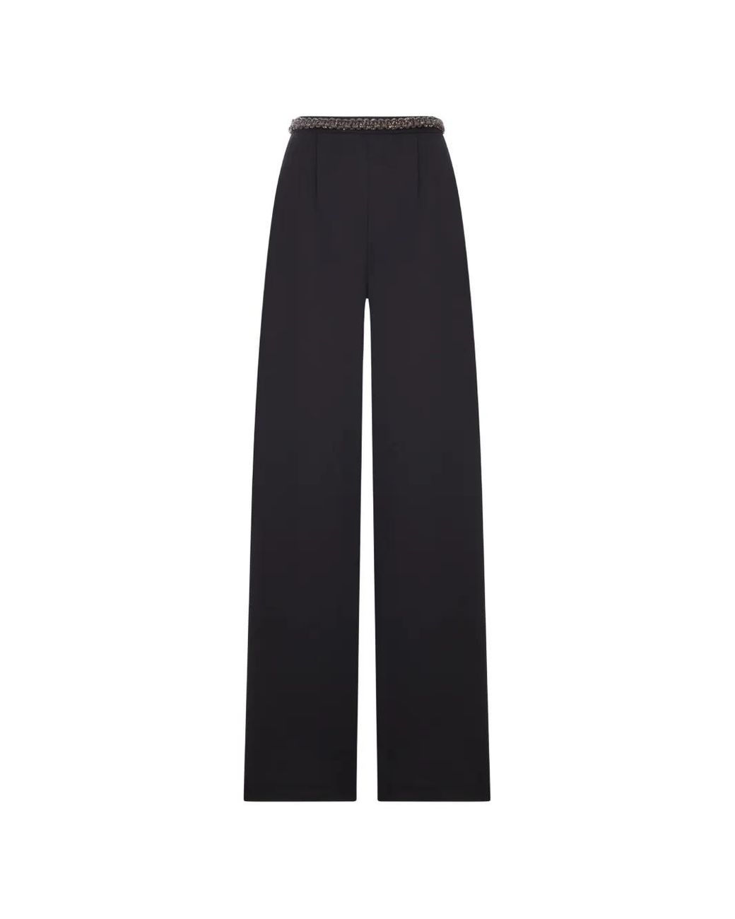 HIBOURAMA Blue Bea Wide-Leg Trousers