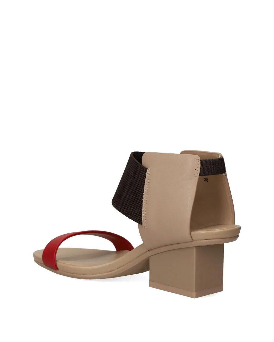 United Nude Pink Sandales Raila Mid À Talon Épais