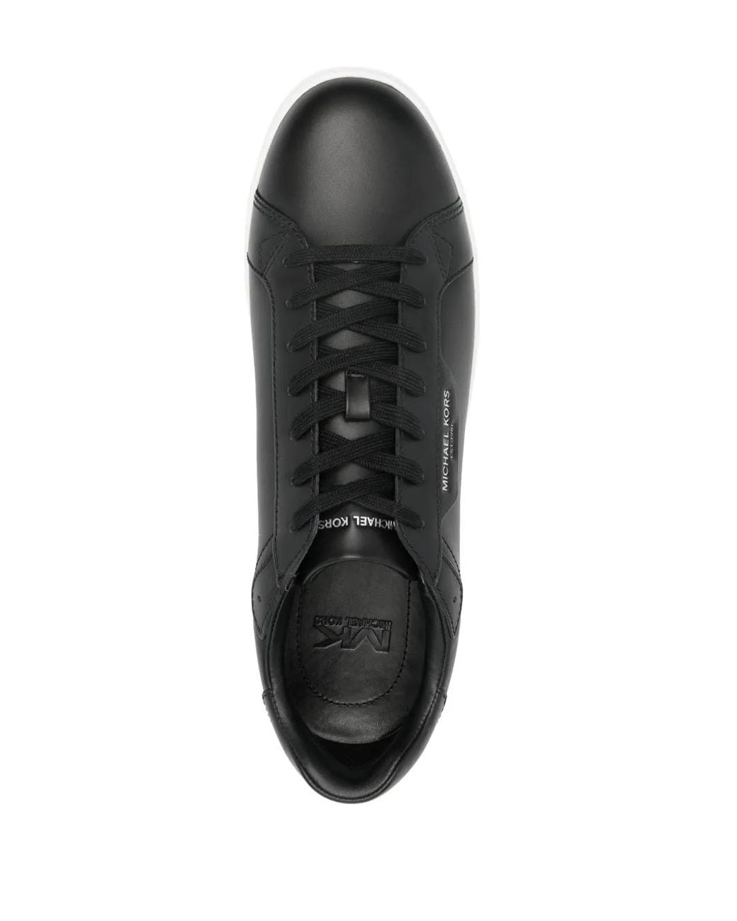 Michael Kors Black Keating Lace Up Trainers for men