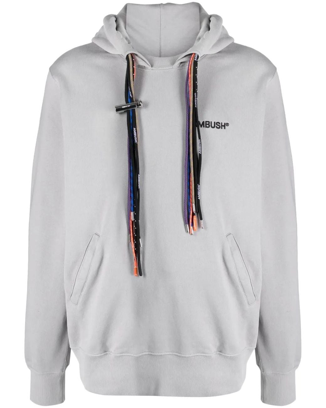 Sudadera Con Capucha Y Cordones Ambush de hombre de color Gray