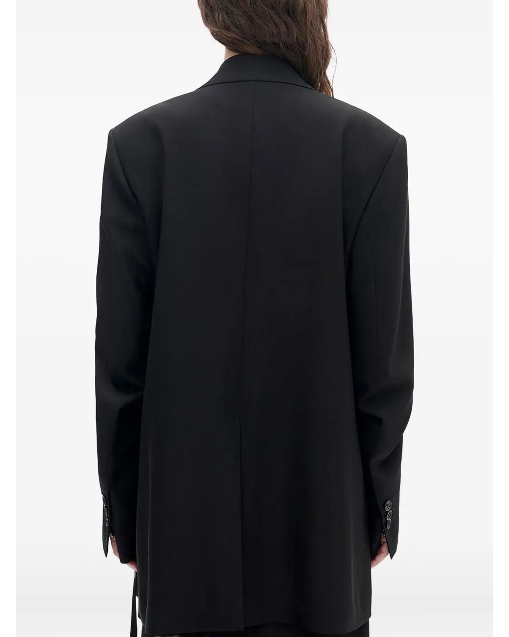 Ann Demeulemeester Black Agnes Single-Breasted Blazer