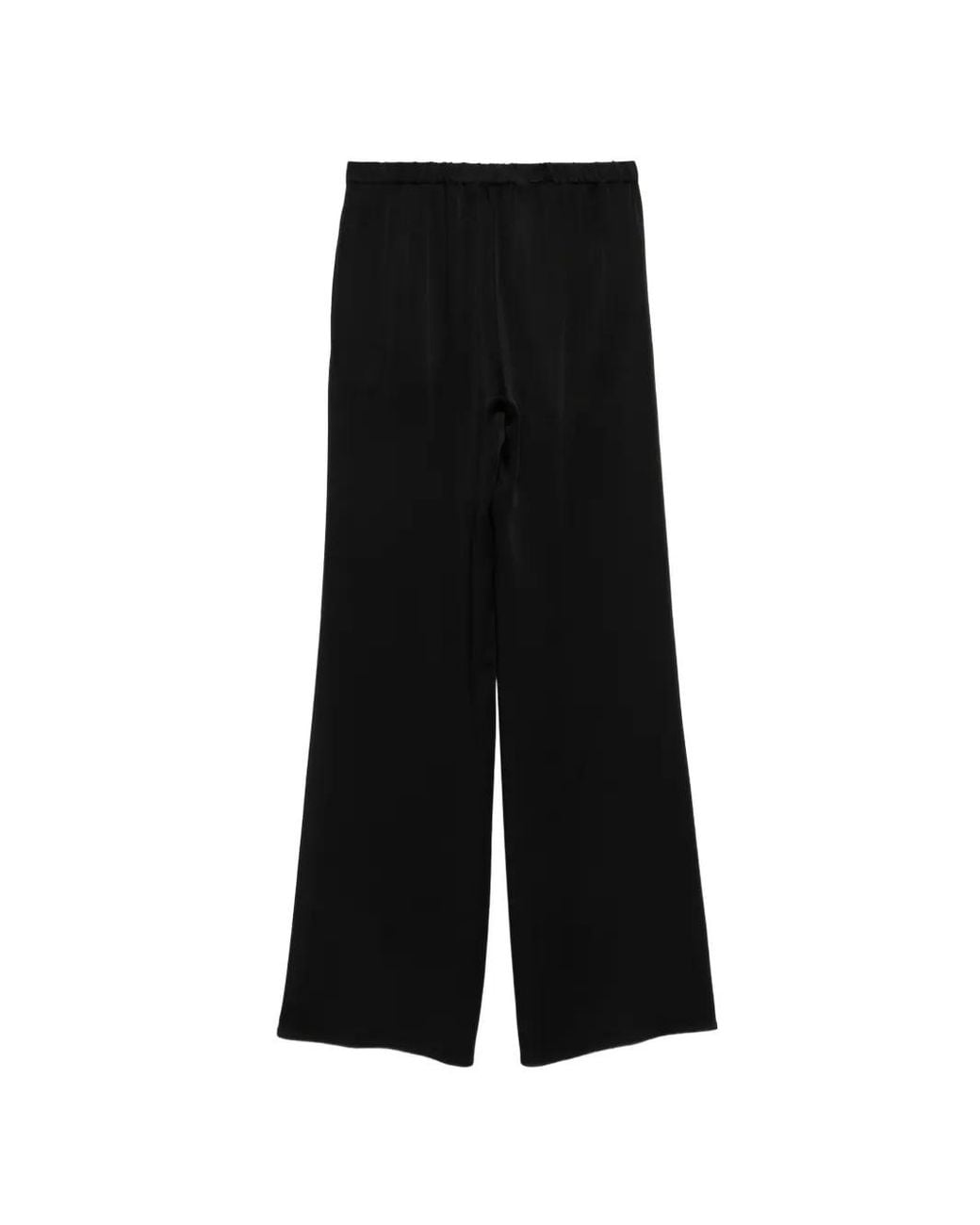 Antonelli Black Tiete Elasticated-Waistband Palazzo Pants