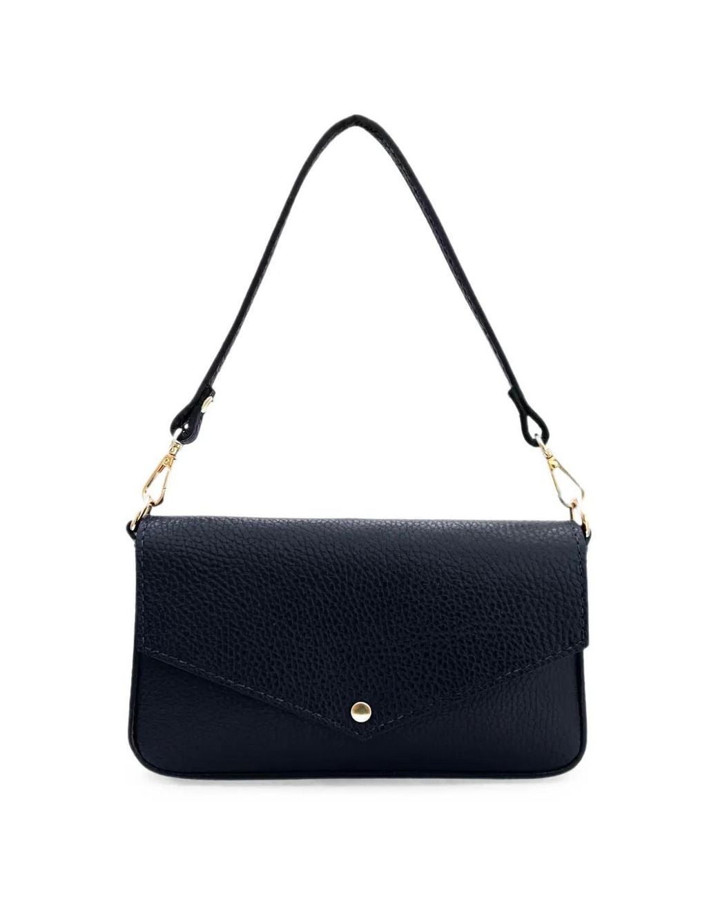 Apatchy London Blue Pochette Munro En Cuir