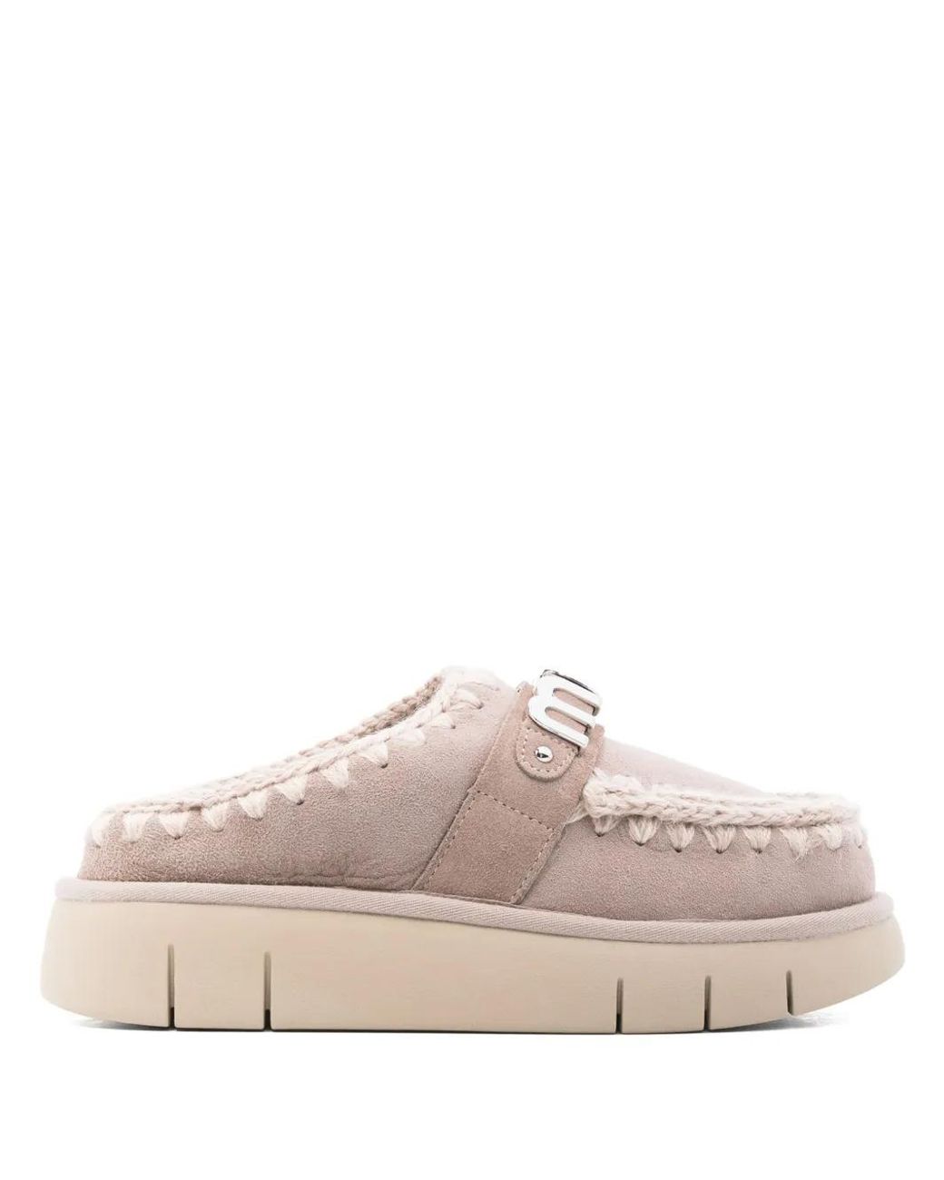 Mou Pink Bounce Clogs