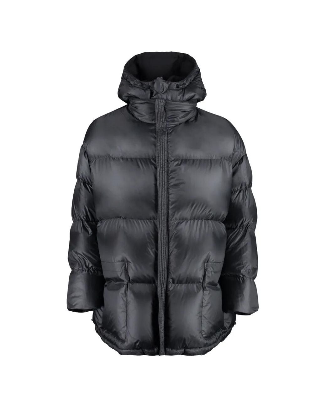 Valentino Garavani Gray Reversible Hooded Puffer Jacket for men