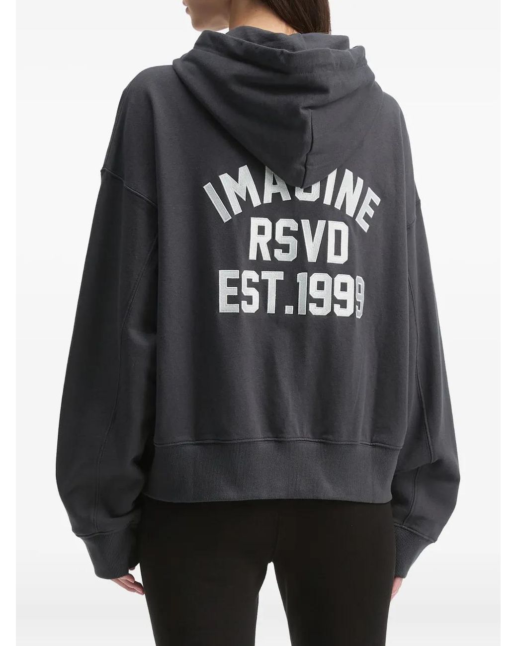 Izzue Black Embroidered Zip-Up Jacket