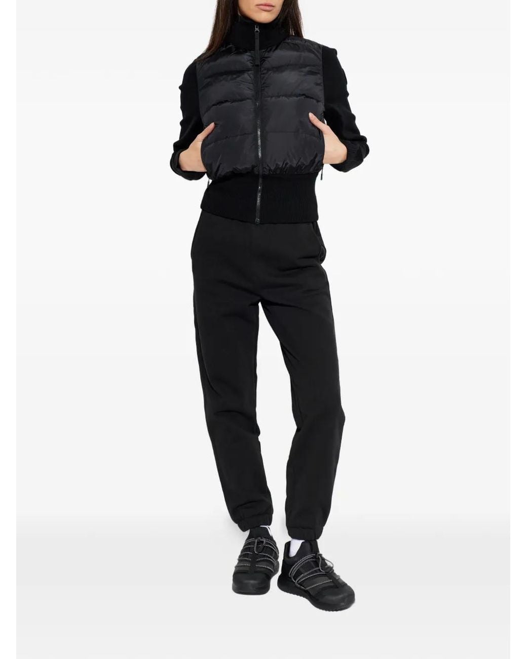 Canada Goose Blue Hybridge Quilted Zip Jacket