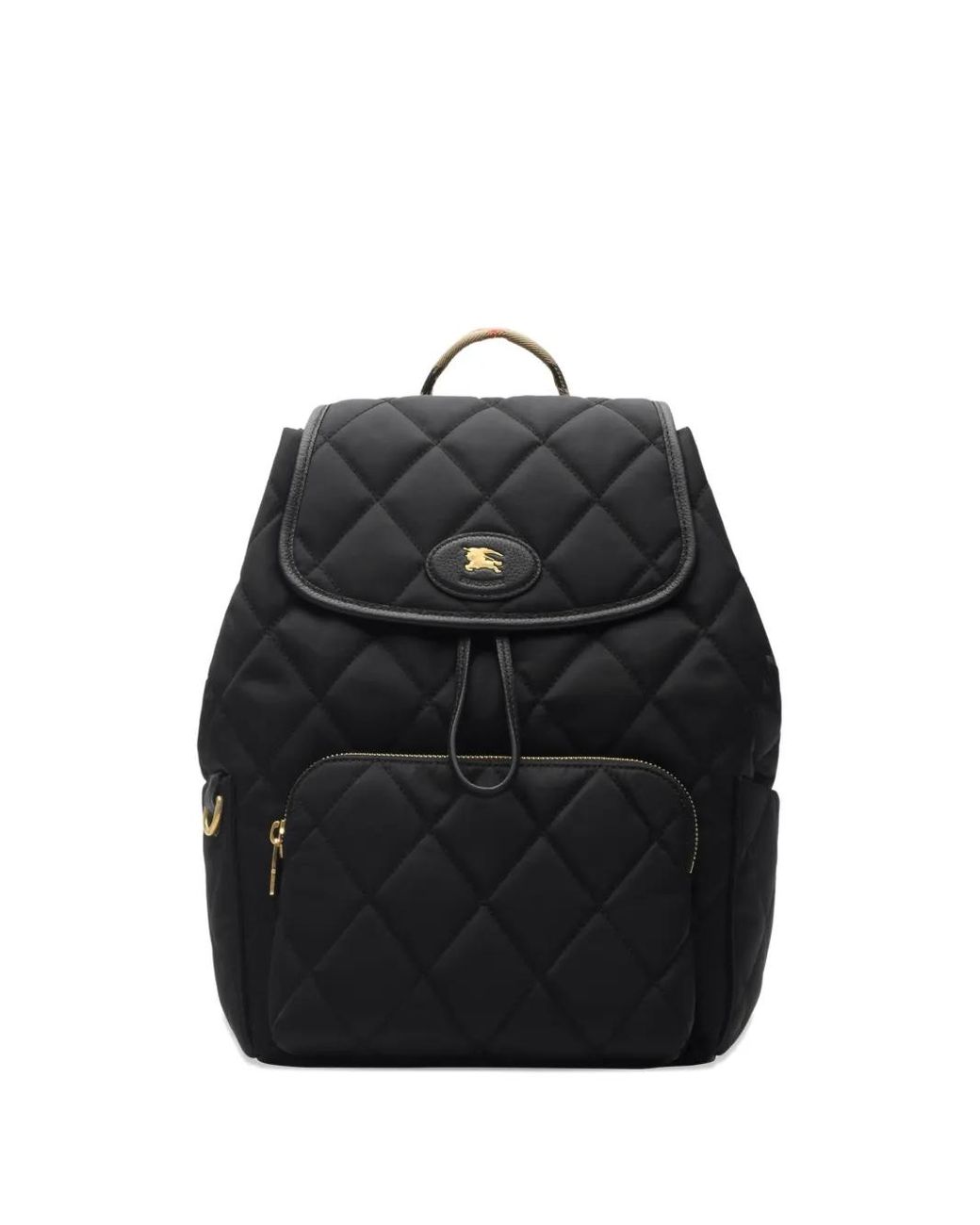 Burberry Black Horseshoe Backpack