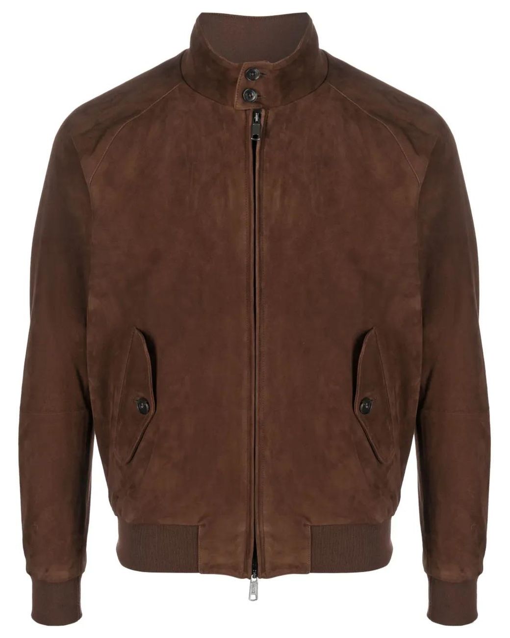 Baracuta Brown Suede Jacket for men