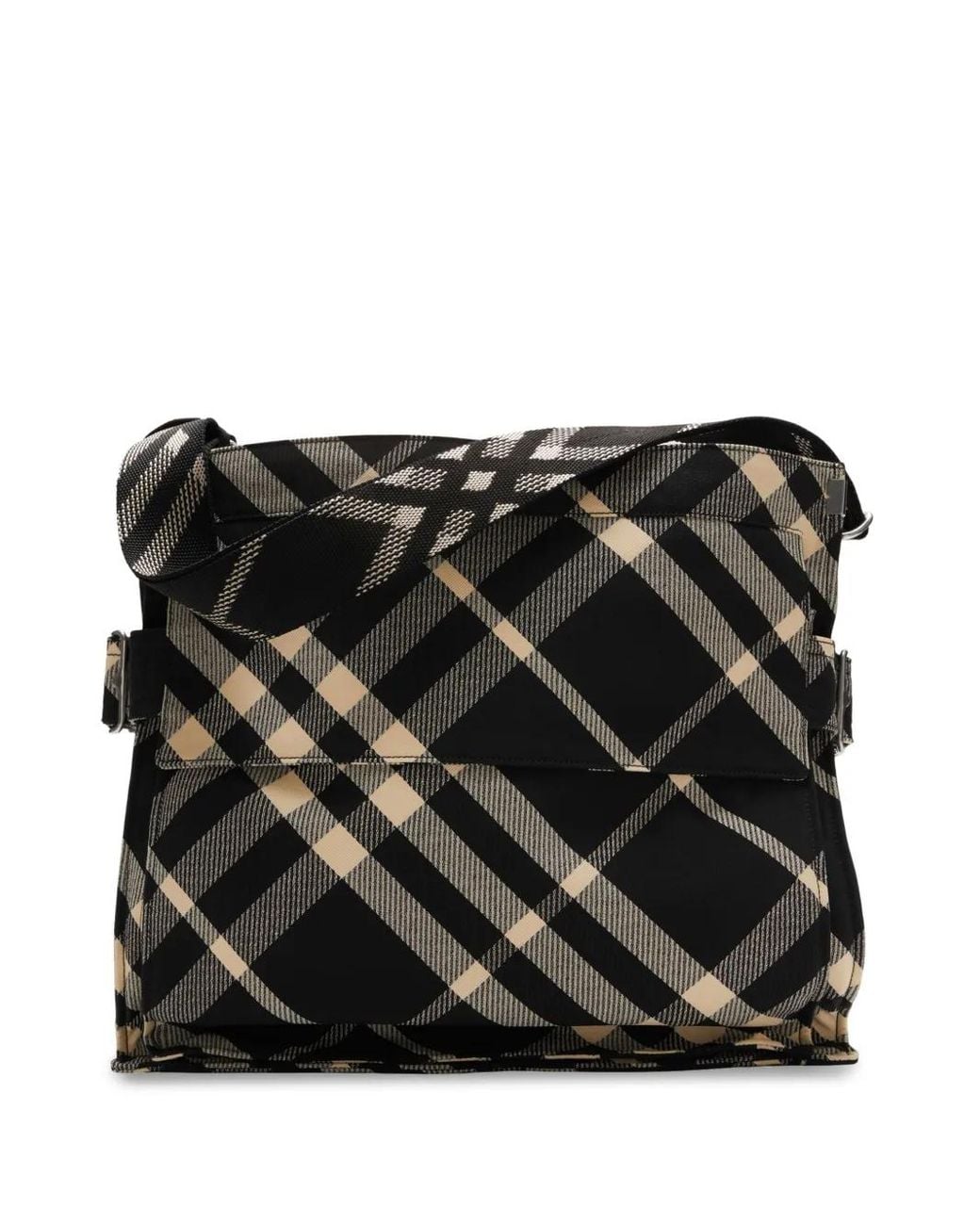 Burberry Black Medium Trench Tote Bag for men