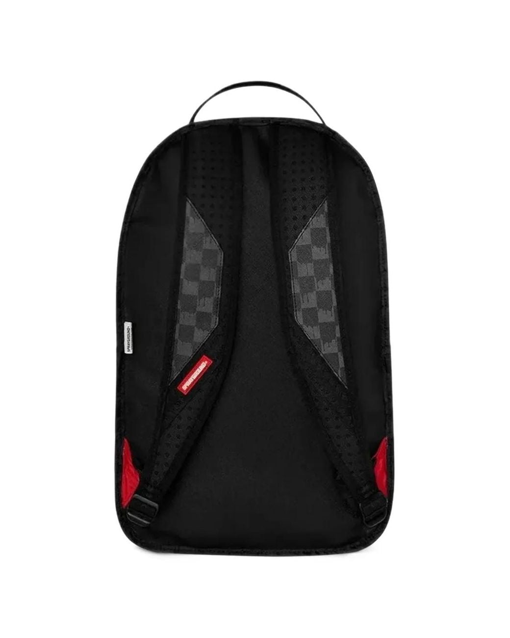 Sprayground Blue Reverse Mode Checkered Backpack for men