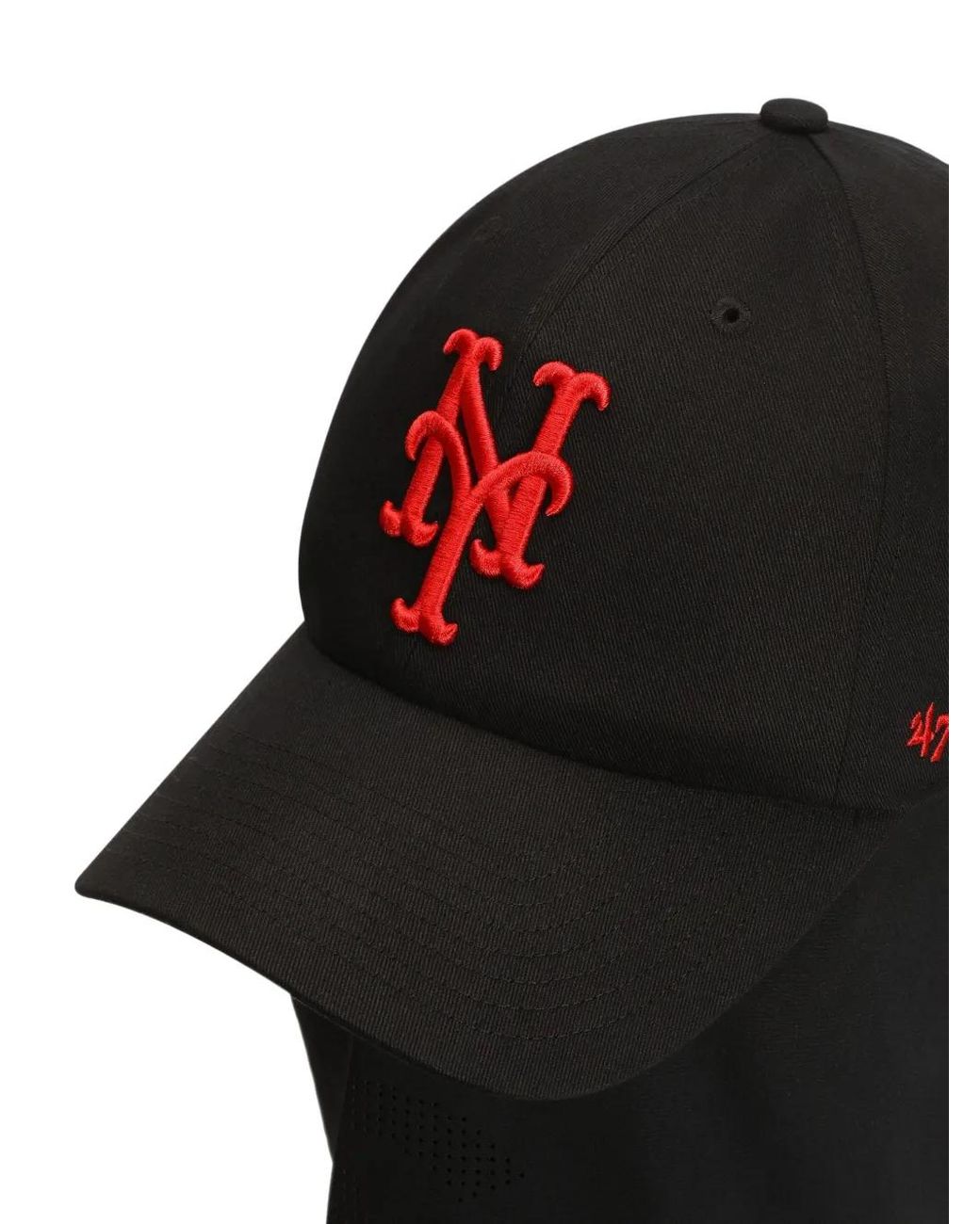 Dolce & Gabbana White X '47 New York Mets Drill Balaclava