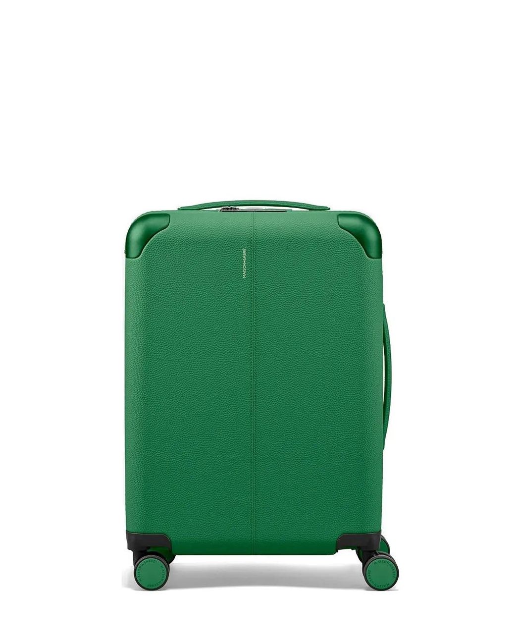 Maison De Sabre Green Valise The Carry On En Cuir