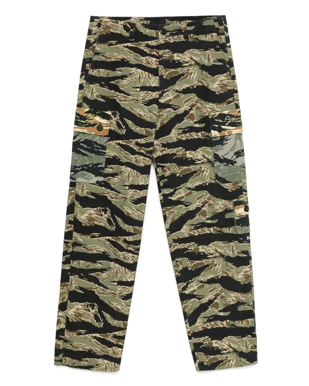 Givenchy Green Cargo Trousers for men