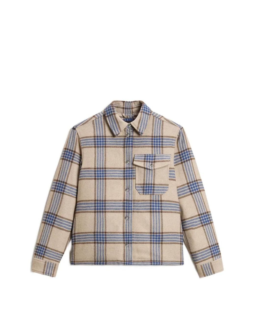 Woolrich Multicolor Alaskan Check-Pattern Shirt Jacket