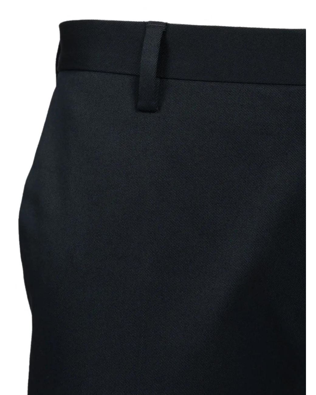 Paul Smith Black Slim-Fit Stretch-Cotton Chinos for men