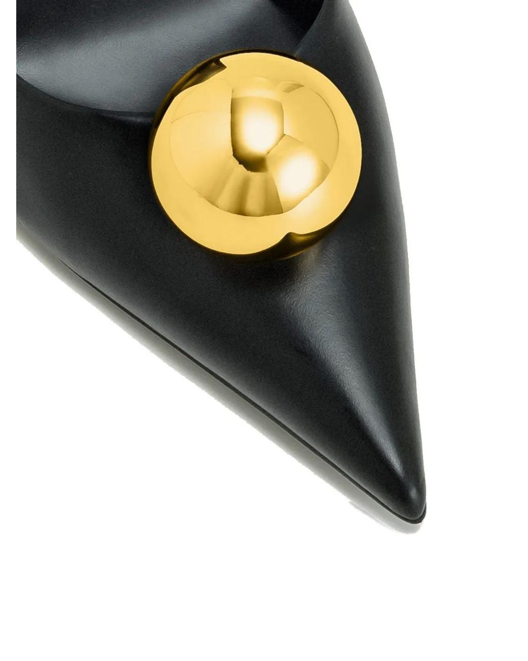 JW PEI Black Mules Sofia À Talon