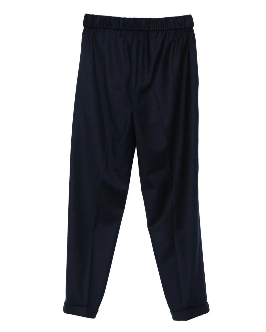 Antonelli Blue Elasticated-Waist Trousers