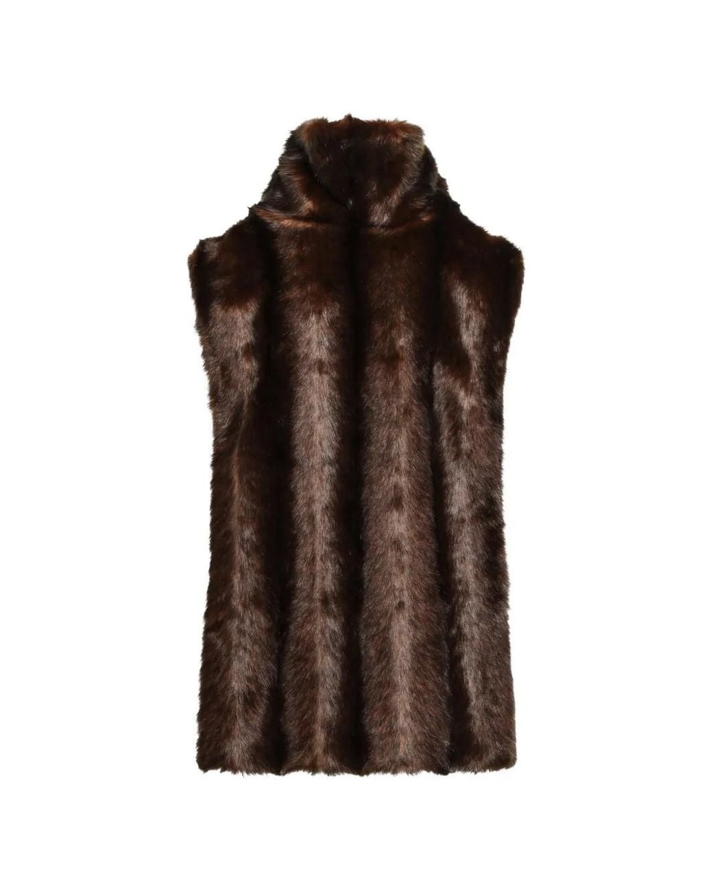 BB COUTURE Brown Beth Faux-Fur Coat