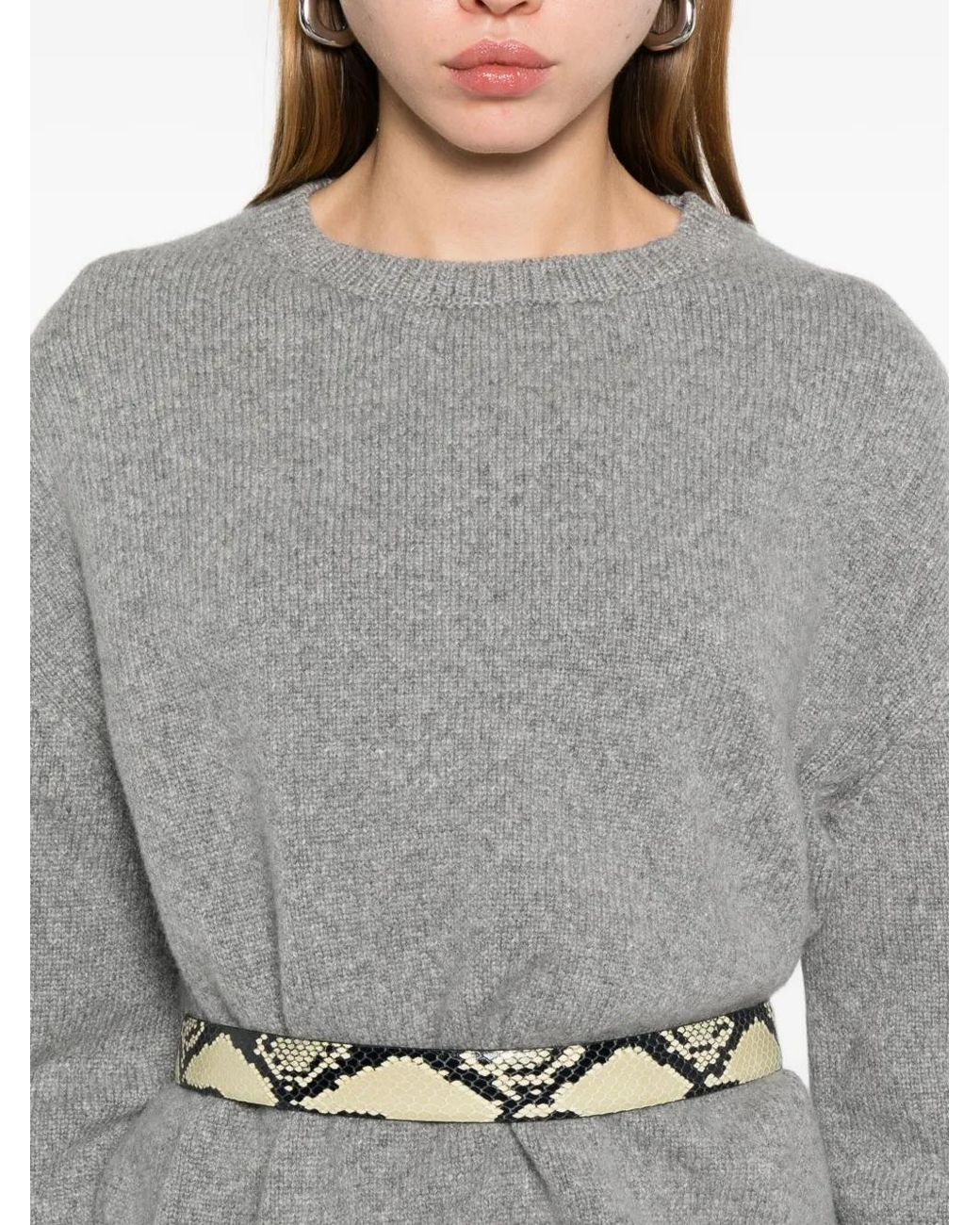 Khaite Gray Milo Sweater