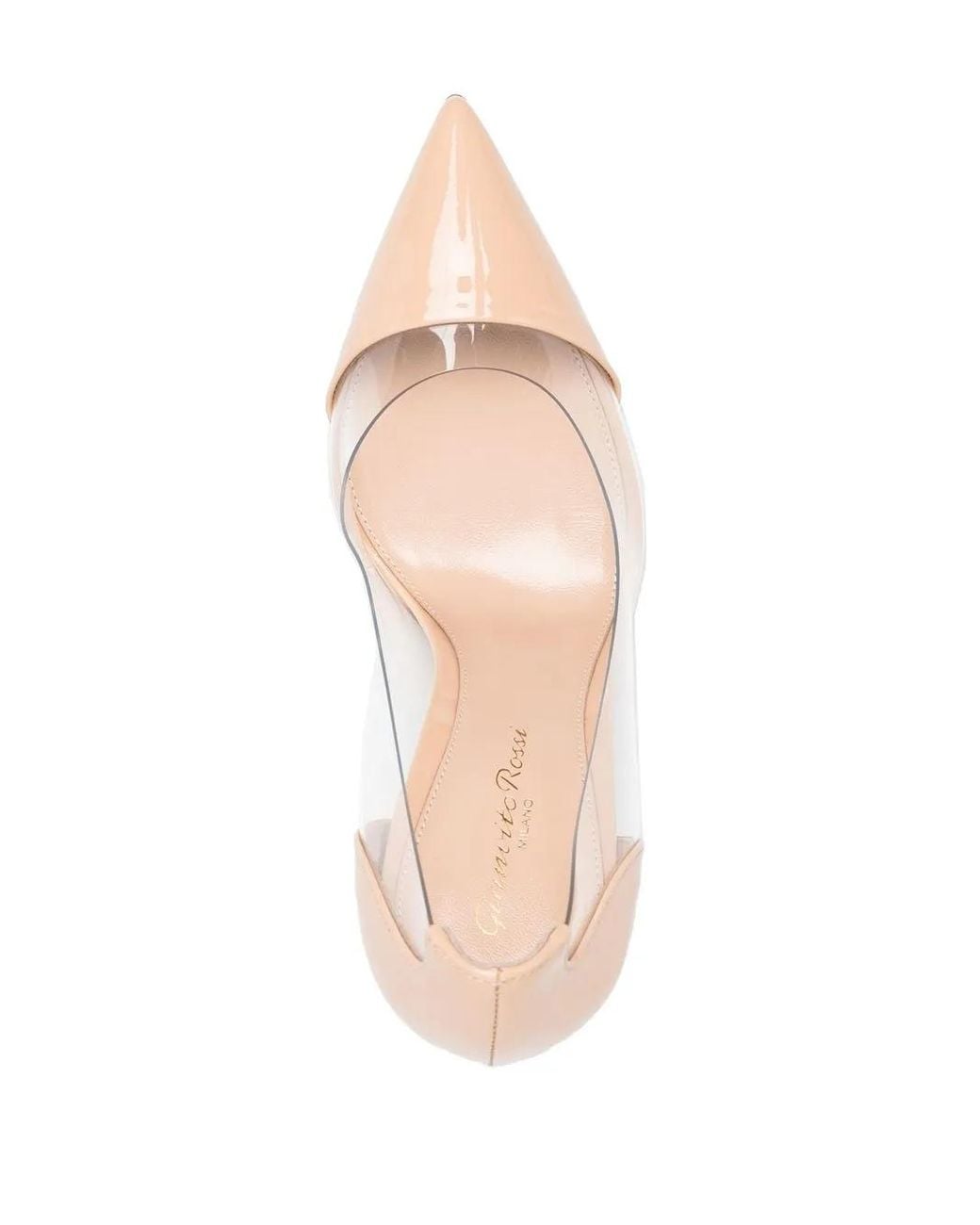 Gianvito Rossi Pink Plexi 105mm Pumps