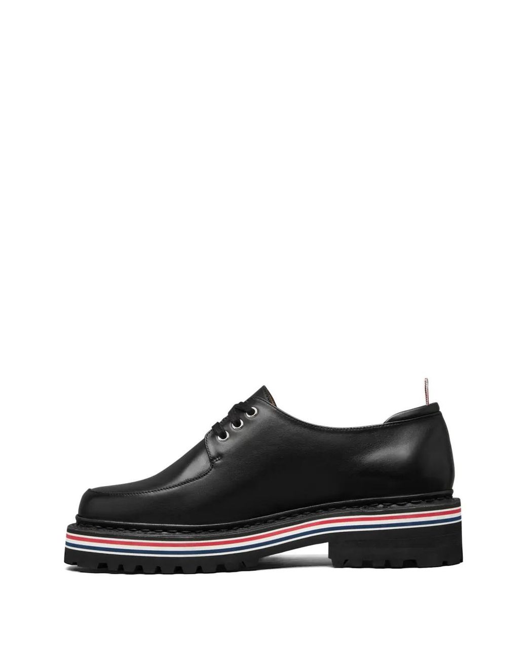Thom Browne Black Vitello Leather All Terrain Derbys for men