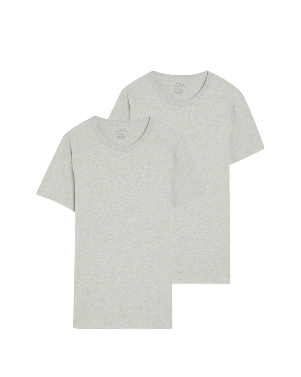 Polo Ralph Lauren White Logo-Embroidered T-Shirt (Set Of Two) for men