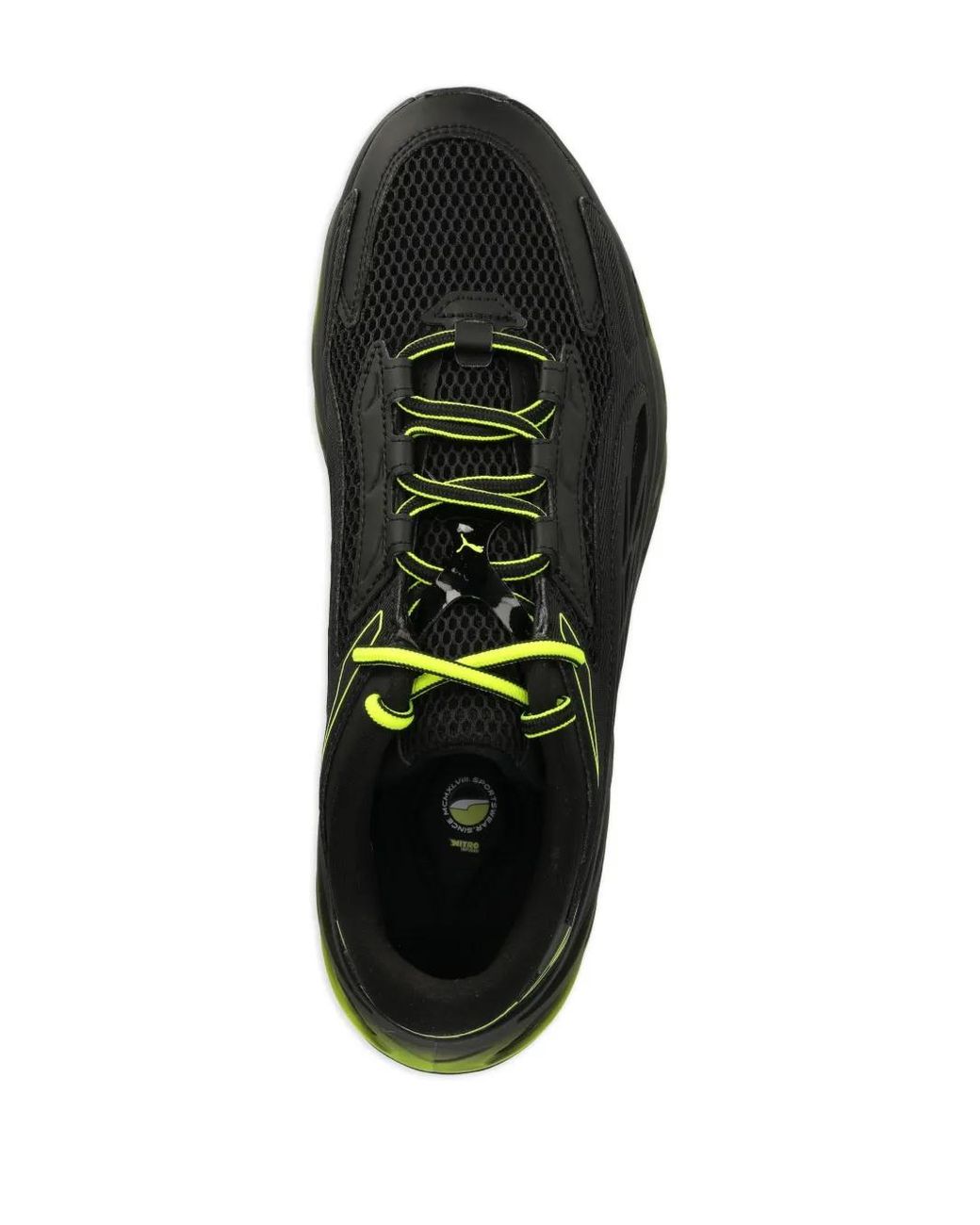 PUMA Green Exotek Nitro S Sneakers for men