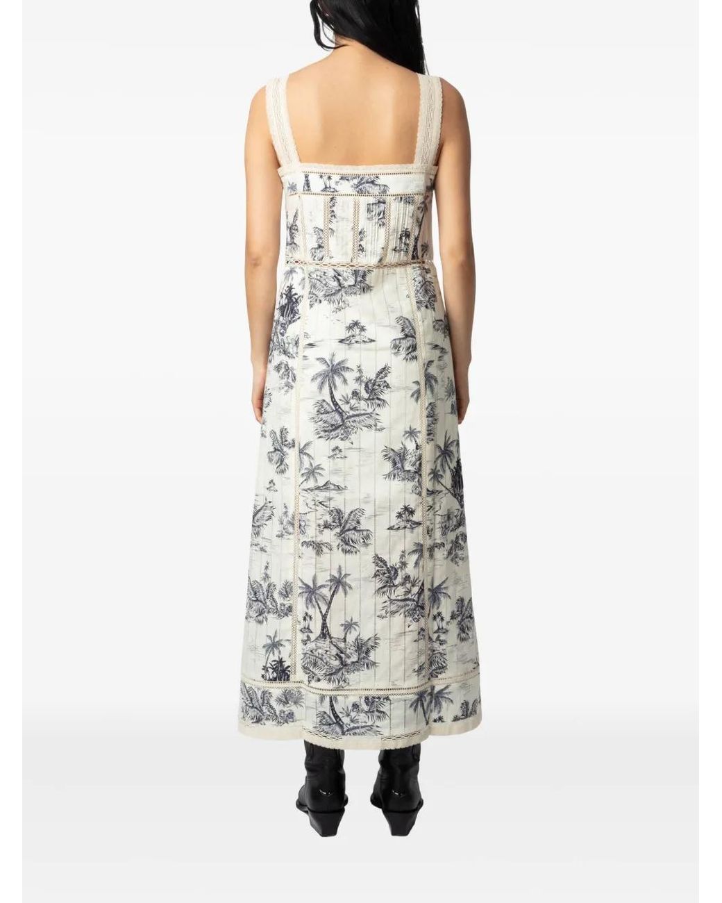 Zadig & Voltaire Gray Renaid Dress