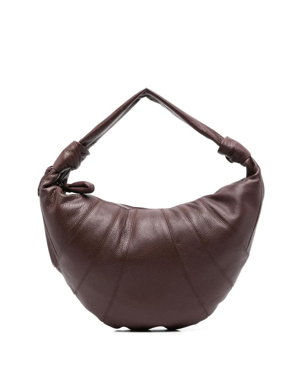 Lemaire Brown Fortune Croissant Bag