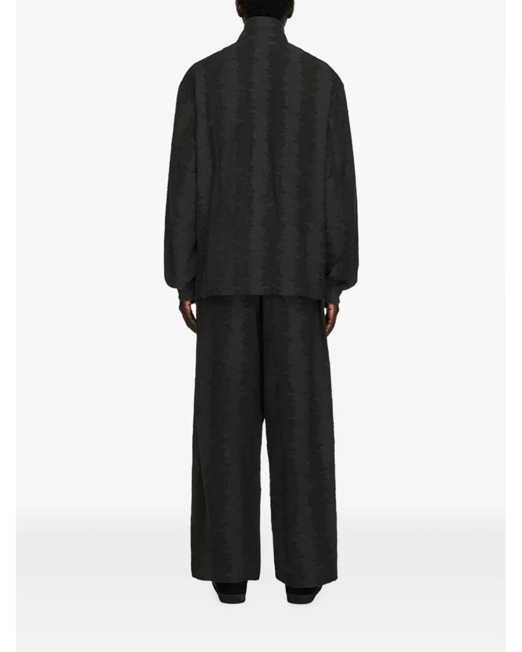 Y-3 Black Deco Stitch Track Pants