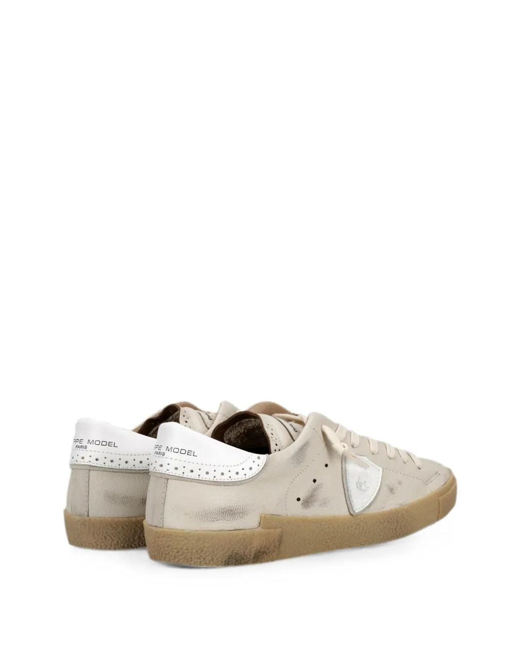 Philippe Model White Sneakers for men
